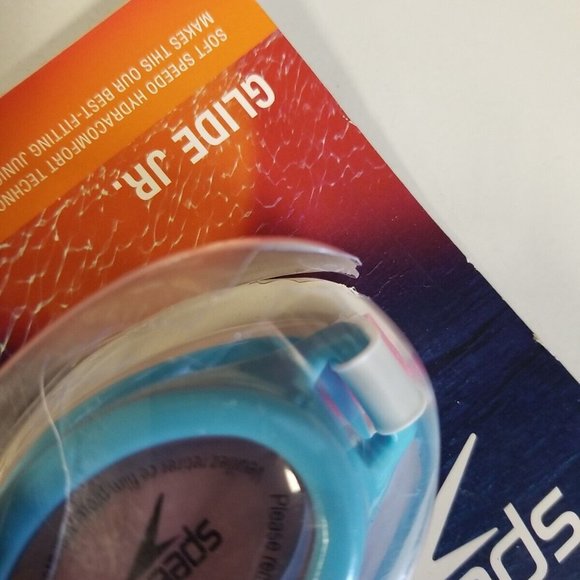 Speedo Glide Jr. Junior Swimming Goggles Baby Blue - Picture 8 of 13